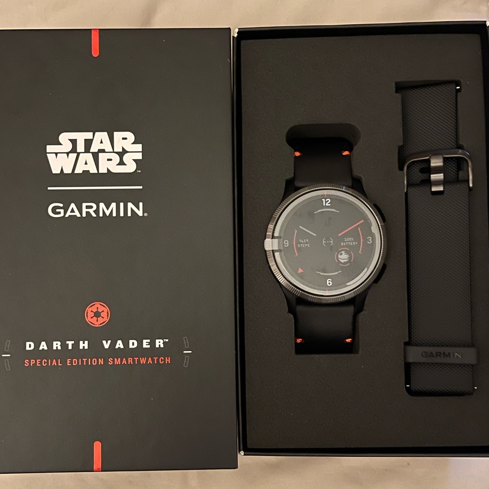 Garmin Darth Vader Special Edition Smartwatch NEW